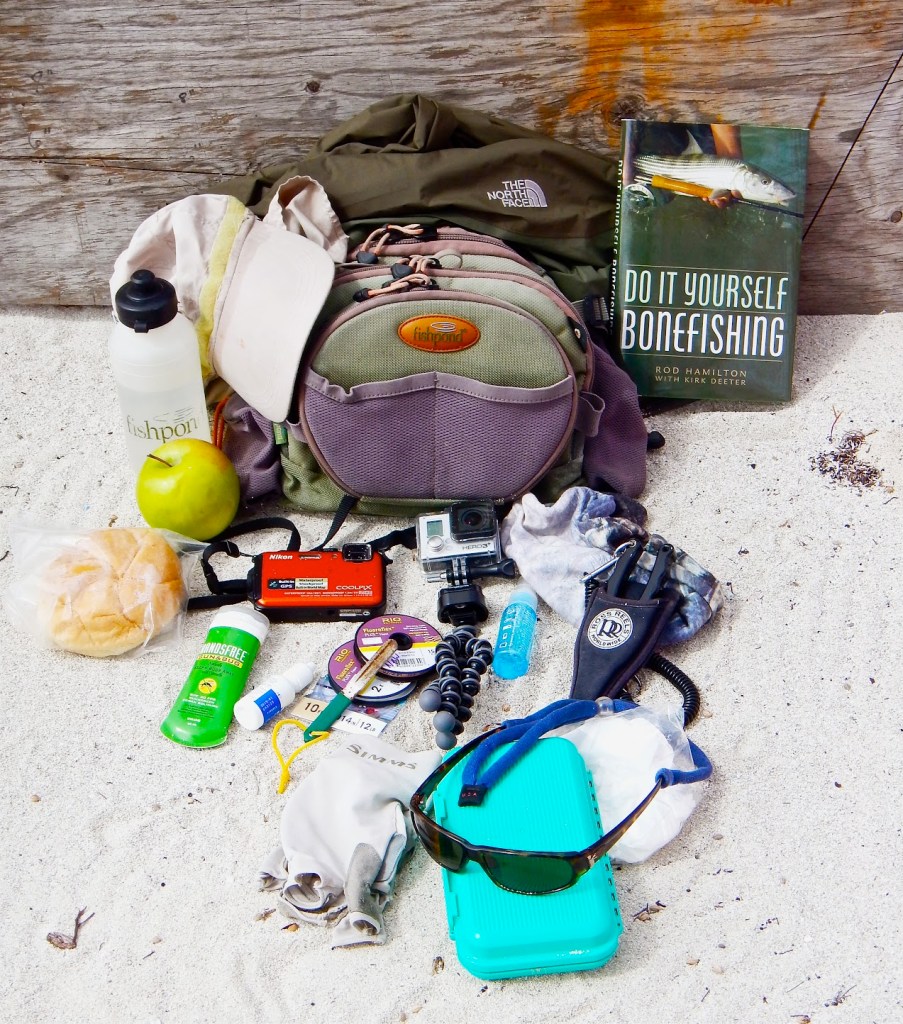 DIY waist pack and contents