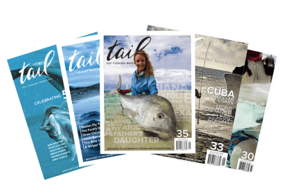 tail fly fishing magazine - fly fishing in slatwater